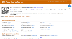 Desktop Screenshot of mediaqueriestest.com