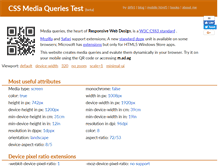 Tablet Screenshot of mediaqueriestest.com